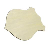 Hoement Wooden Badge Plaque Unfinished DIY Craft Plaque for Home Decoration Wood Material Simple to Paint and Personalize Festival Gift for Friends and Family