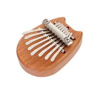 Hoement Wooden Mini Piano Kalimba Thumb Piano for Coordination Practice Portable Musical Instrument for Boys and Girls Adults