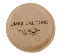 Hoement Wooden Umbilical Cord Keepsake Box for Newborns - Small Memory Organizer for Hair, Teeth, and Pregnancy Souvenirs - Keepsake Storage Case for Christening and First Memories