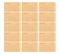 Hoement Yellow Kraft Paper Envelopes for Mailing and Organising Documents 200 Pcs with Smooth Writing, Practical Small Envelopes Random Color for Showers and Banquets