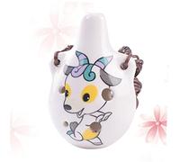 Hoement Zodiac Ocarina Flute Music Instrument Animal Ornament for Home Decor Beginner to Professional Sheep Pattern