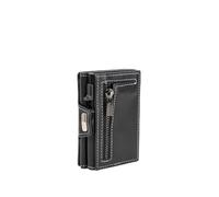 Höner Luxor Wallet Black | Men's Wallets Leather | Elegant Wallet with High-Quality Cowhide Leather, black, 10*3*7, Modern