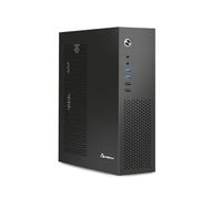 HOENGAGER Small Form Factor Gaming Desktop Computer - AMD Ryzen 5 5600GT 6-Core 3.6 GHz, 7nm Zen 3 16GB DDR4 RAM, 1TB SSD, 11AC Wi-Fi, Win 11 Professional Desktop PC, Black