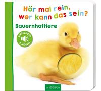Hör mal rein, wer kann das sein? Bauernhoftiere (Board book)