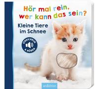 Hör mal rein, wer kann das sein? - Kleine Tiere im Schnee: Streicheln und hören