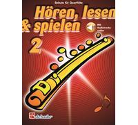 Hören, lesen & spielen 2 Querflöte Book and Audio Online Flute De Haske Publicat