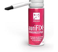 Hörluchs auriFIX Cleaning Spray with Brush 50ml Hearing Aids In-Ears Otoplastics