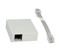 Hörmann Gateway (for controlling garage door drives via Homematic IP Smart Homa system, incl. connection cable, 51×47.5×16 mm) 4511629, white