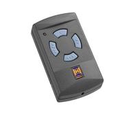 Hörmann 0437442 hand transmitter/transmitter HSM 4, garage door transmitter with 4 buttons, frequency: 868.30 MHz, Coding: self-learning, battery type: 12 V, 23A (included)