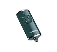 Hörmann HSE 4 BS Hand-held Transmitter (Frequency 868 MHz, high-Gloss, Garage Door Drive caps, Batteries, Dimensions 28 x 70 x 14 mm, incl. Keyring) 4511573, Anthracite Grey Chrome