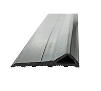 Hörmann 4015952 Storm Threshold Door, Seal for Garage Selection Gate, Black, 6 m, Set Against Wind and Water, 6m Länge