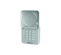 Hörmann Wireless Code Button FCT 10-1 BS (868 MHz, for up to 10 gate Operators, Illuminated Keyboard, hinged Cover, Colour RAL 9006) 4511861, Gray