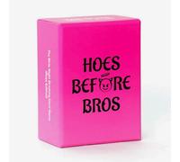Hoes Before Bros -The Ultimate Girls Night In Drinking Game Designed To Get You Lit & Laughing With The Girls! Perfect For Pre Drinks, Hen Parties & Nights Out