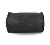 Hoesh UK Black Double Duvet Storage Bag - Breathable Cotton Under Bed Blanket, Comforter & Quilt Holder Organizer - Zippered Underbed Duvet Holder for Bedding