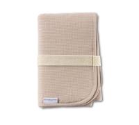 Hofbrucker Changing Mat for Travel, Foldable Changing Clutch with Organiser for Nappies & Wipes, Wipe-Clean, Must Have for Baby First Equipment (Taupe)