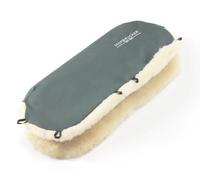 Hofbrucker Hand Warmer/Real Lambskin Muff Pram, Buggy, Sports Pram, Bike Trailer/Warm Gloves, Functional Hand Muff Water-Repellent, Wind Resistant