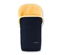 Hofbrucker Putzi Lambskin Footmuff Limited Edition / Warm Foot Muff for Prams, Buggies, Carry Bag/Baby Foot Muff Quilted Design/Winter Foot Muff Real Lambskin/Made in Germany
