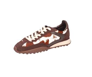 HOFF Bridge MKII Cow Print Brown Trainers