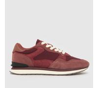 HOFF City Dallas Burgundy Trainers Size: 36, Colour: Burgundy Suede