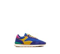 Hoff City Dopamine panelled suede-trim sneakers - Blue 36