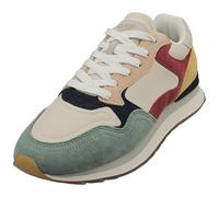 HOFF city montreal trainers in white & burgundy UK 10 (EU 44)