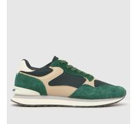 HOFF City Antwerp Womens Fashion Trainers in Green Navy - 5 UK