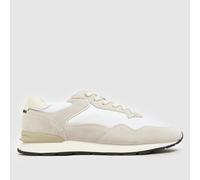 HOFF Men's City Suede Trainers, Light Grey, 12 UK