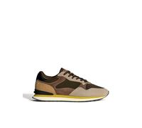 HOFF Men Suede Sneakers Aspen City, Brown, green, 13 UK