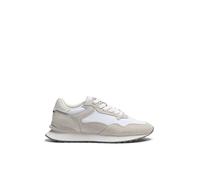 HOFF Men's City Suede Trainers, Light Grey, 12 UK
