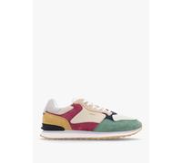 HOFF Montreal Multicoloured Suede Trainers Size: 37, Colour: Multi Lea