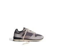 Berlin City Suede Trainers Grey/Black 12 UK
