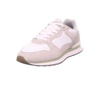 HOFF for man. 12502613 Naousa beige leather trainers (43), Flat, Laces, Casual