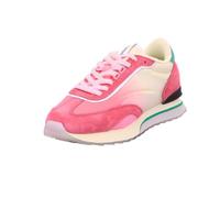 Hoff Flame Art Fuchsia Womens trainers 125030-05 in a Plain Leather and Textile in Size 39