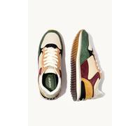 HOFF city montreal trainers in white & burgundy UK 7 (EU 40)