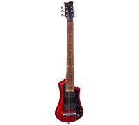 Hofner HCT Shorty Guitar Deluxe - Red