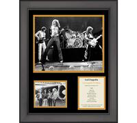 HOFSM.COM Hall of Fame Sports Memorabilia Framed Led Zeppelin IV Album 11"x14" Music Three Photo Collage