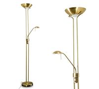 hofstein LED Floor Light ROM of Colour Old Brass