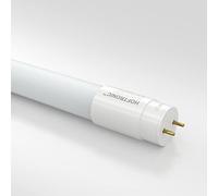 HOFTRONIC - LED Tube 5ft - 24 watts 2640 lumens (110 lm/W) - T8 G13 - LED Fluorescent Tube Flicker-Free - Warm White 3000K Tube lamp - Lifetime: 30,000 Hours 3-Year Warranty