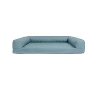 HOFUNTRE Calming Dog Bed Medium，Waterproof Pet Sofa ，The Overall Design Is Detachable, The Internal Filling Is Not Easy To Deform, And The Support Is Strong(Blue,100 * 80 * 22cm)