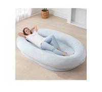 HOFUNTRE Human Dog Bed For Adults & Furry Friends ，Giant Dog Bed For Humans & Pets，The Outer Layer Is Made Of Soft Fabric And The Inner Layer Is Filled With Elastic Sponge