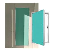 HOFUNTRE Sheetrock Access Panel, Paintable, Aluminum Frame, Multi Function Inspection Door, for Wall Ceiling, Home Office, Garage(500x500mm/20x20in)