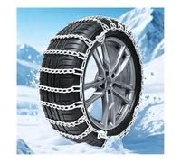 HOFUNTRE Snow Chains for Car Tires, Tire Chains for Trucks, Snow Chains | Manganese Steel Material, Resistant to Breakage, Excellent Compatibility(205/80R16)