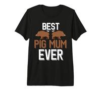 Hog Hunting Best Pig Mum Ever Premium T-Shirt