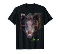 Hog Hunting Wild Boar in Sight Vector Art 2 Value Graphic T-Shirt