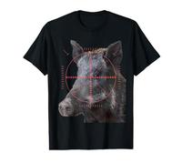 Hog Hunting Wild Boar in Sight Vector Art Value Graphic T-Shirt