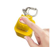 Hog Key Chains - Rechargeable Keyboard Clicker Stress Relief Toys | Cute Portable Stress Reduction Swine Keychain with Lights | Home Accessory for Adults Kids Children