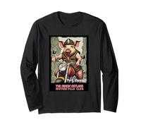 Hog On A Hogs Road Captain Long Sleeve T-Shirt