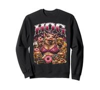 Hog Pig Junk Food Bootleg Funny Foodie Sweatshirt