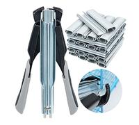 Hog Ring Pliers Kit Multifunctional Automatic C Type Hog Ring Pliers with 2500 C-Nails, Suitable for Breeding Cages, Pet Cages, Car Seats, Fence Repair Tool