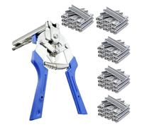 Hog Rings and Pliers | Type M Multi-Function Fence Pliers | Tools Home Improvement for Poultry Home Animal Upholstery Bird Crafts Fencing Wire Construction